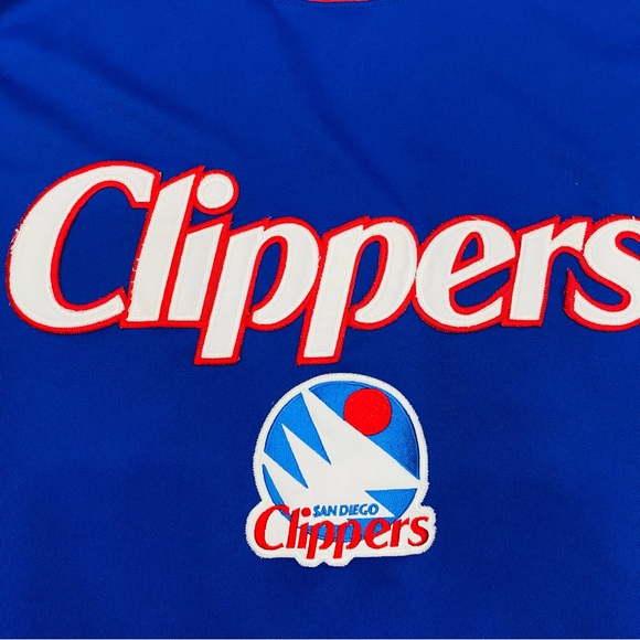 VTG San Diego Clippers Majestic Hardwood Classic jersey size XXL - Picture 4 of 5